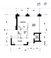 Blk 35 Skyresidence @ Dawson (Queenstown), HDB 2 Rooms #549095751
